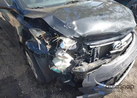 2012 Hyundai Elantra Gls из США, поврежденный, VIN 5NPDH4AE3CH139817